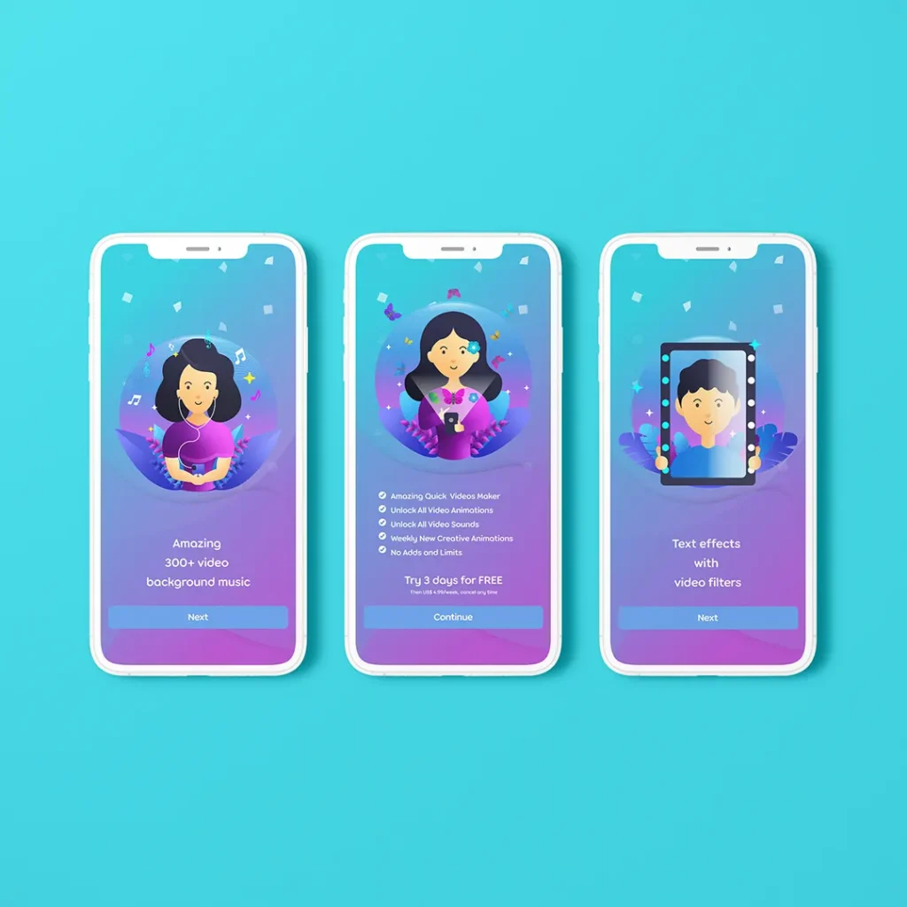Mobile App Splash Screen Design
